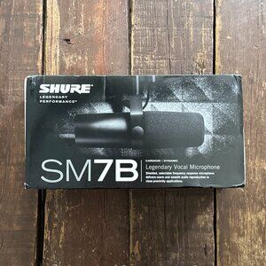 Shure SM7B Cardioid Dynamic Vocal Microphone